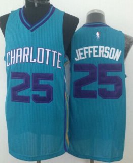 Charlotte Hornets #25 Al Jefferson Green Swingman Jersey