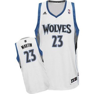 Minnesota Timberwolves #23 Kevin Martin White Swingman Jersey