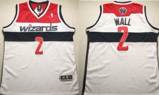 Washington Wizards #2 John Wall White Swingman Jersey